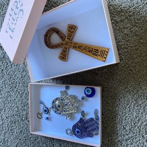 Set of 3 wall decorations